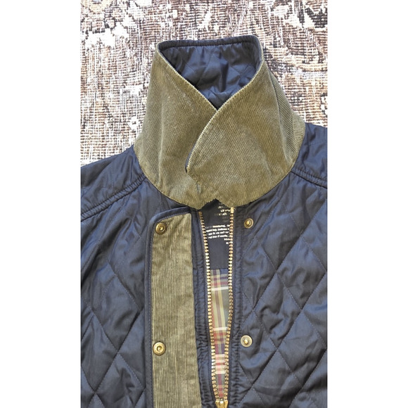 L.L. Bean Women’s Quilted Riding Chore Jacket Black S Equestrian Coat Outerwear - Picture 7 of 9